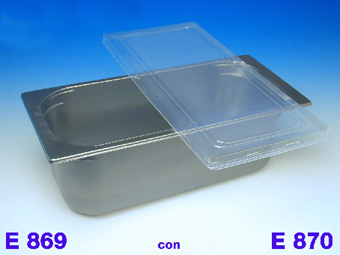TAPA 5L PLANA E870 TRANSPARENTE PIBER 1 UD